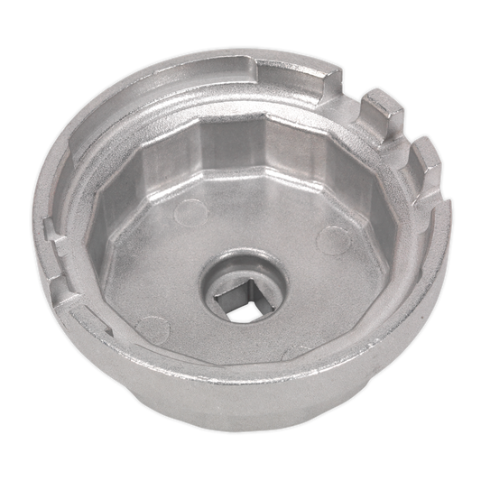 Sealey Oil Filter Cap Wrench Ø64.5mm x 14 Flutes Fits Lexus Toyota Cars VS7112