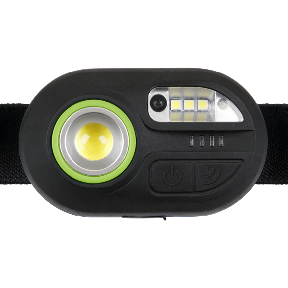 Sealey 3W COB LED & 1W SMD LED Rechargeable Headlight With Auto-Sensor HT300R