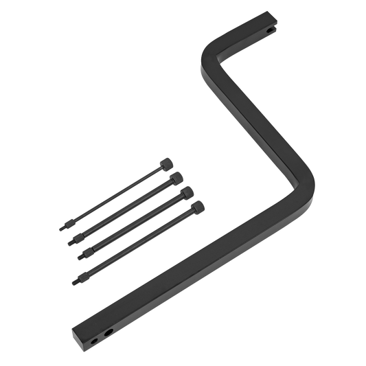 Sealey Heavy Duty Door Hinge Pin Tool Set Steel Pins & Anvil Black VS803