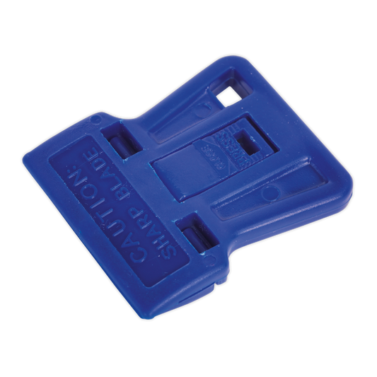 Sealey Composite Razor Blade Holder 45mm Length Blue - Pack of 5 Pieces AK5227