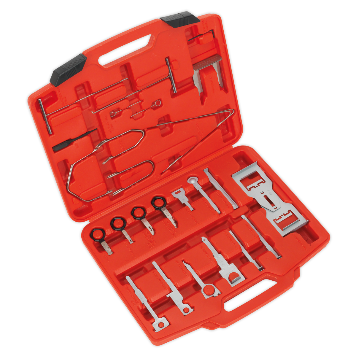Sealey Radio Release Tool Kit 46 Pieces For Audi Becker Blaupunkt BMW VS8047