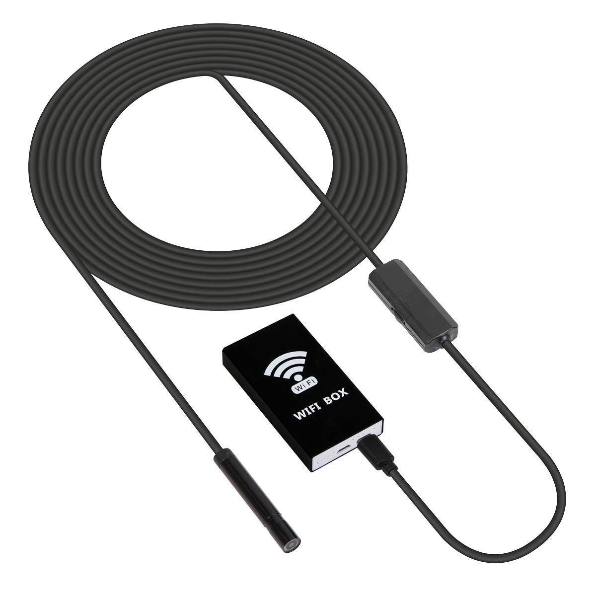 Sealey Wi-Fi Box Borescope Ø 8mm 3.7V 800mAh Inspection Endoscope Camera VS8113