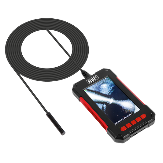 Sealey Tablet Video Borescope Ø8mm 2m LCD Inspection Endoscope Camera VS8116