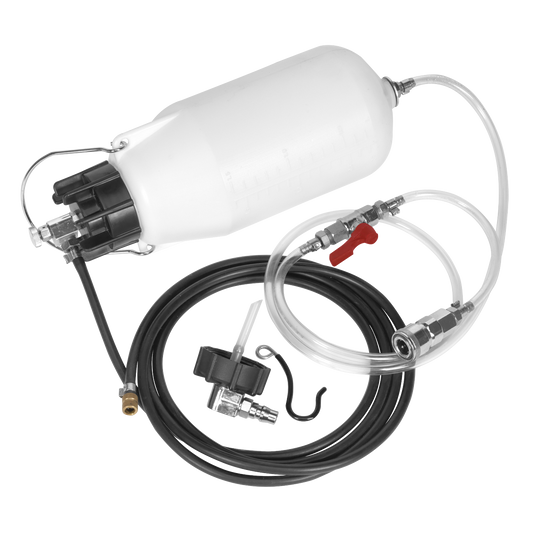 Sealey Pneumatic Brake & Clutch Bleeder With Fluid Shut-Off Valve VS821