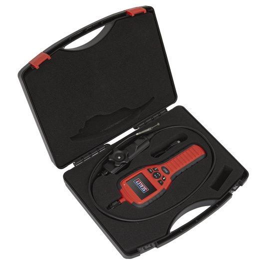 Sealey Video Borescope 6mm - Articulated Waterproof IP67 Integral Light VS8233A