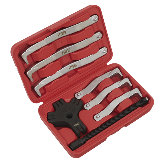 Sealey Fast Action Twin-Triple Leg Reversible Puller Set 8pc 150 & 220mm VS83