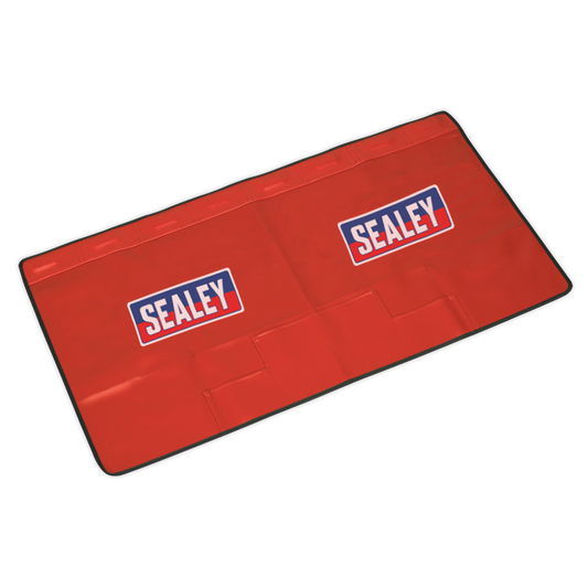 Sealey Magnetic Workshop Wing Cover With 4 Pockets Soft-Faced Vinyl VS856
