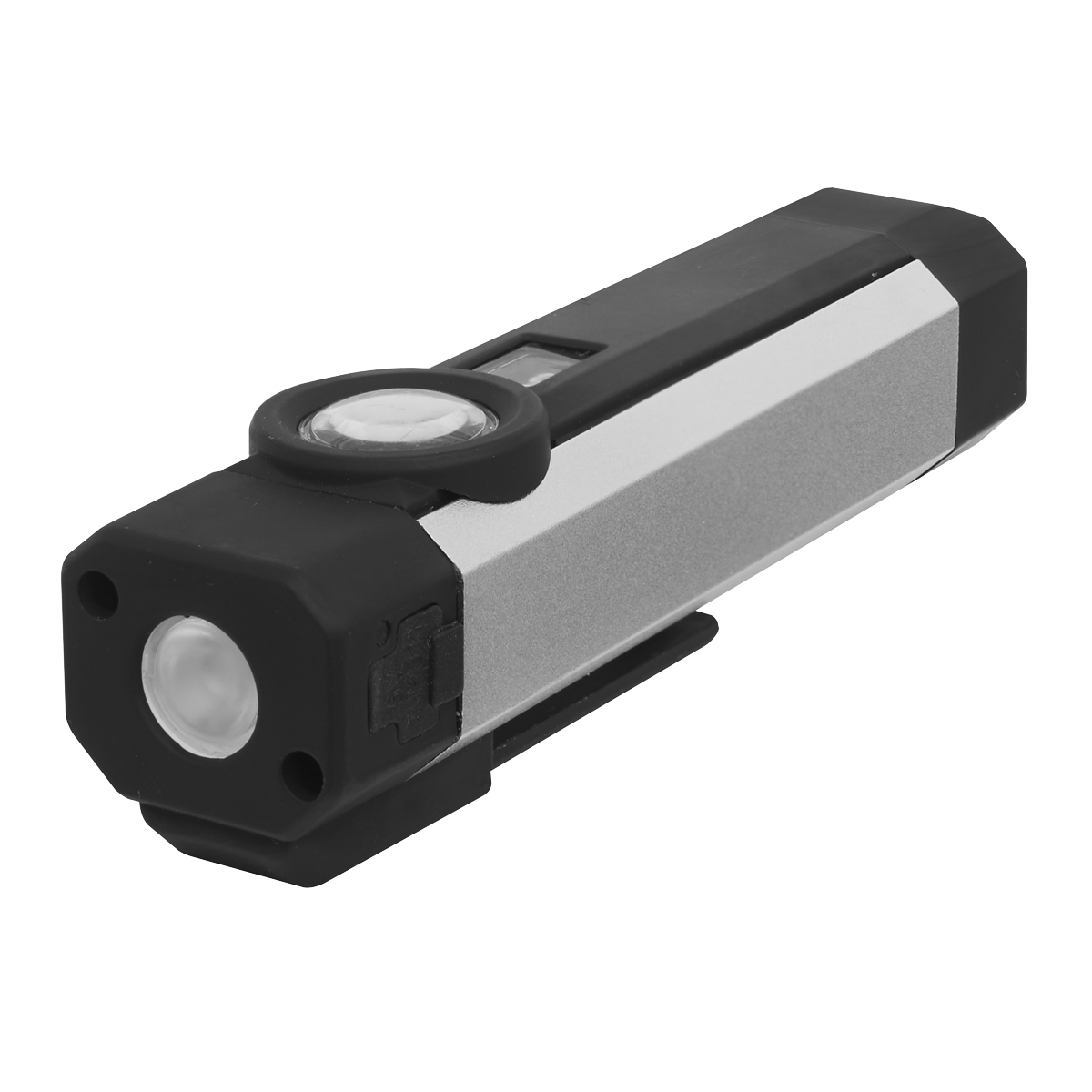Sealey Rechargeable Aluminium Pocket Light 3W COB 1 SMD UV 3.7V 2200mAh LED220UV