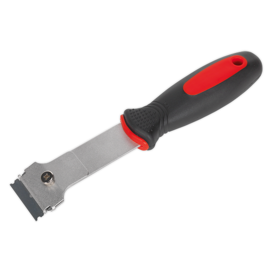 Sealey Scraper Soft Grip Handle Adhesive Paint Remover 39mm Tool AK52504