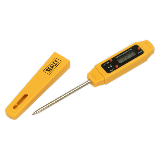 Sealey Mini Digital Thermometer -40C - +250C High Precision Auto AC VS906