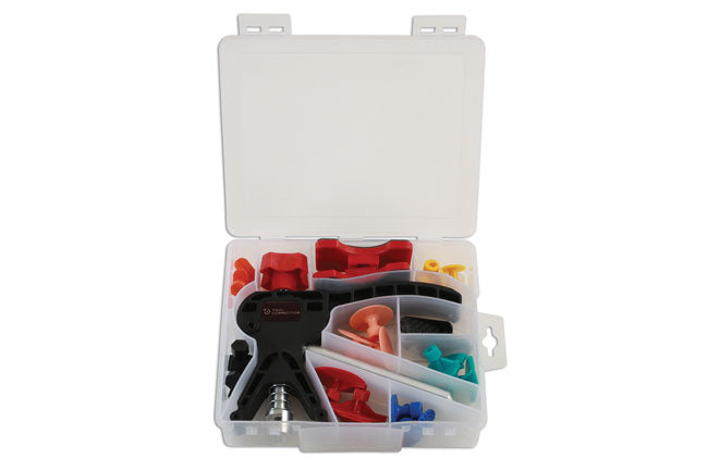 LASER 7004 Paintless Dent Puller Tool Set With 24 Assorted Pulling Tabs