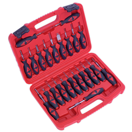 Sealey Terminal Tool Kit Soft Grip Handles With Number Identification VS9203