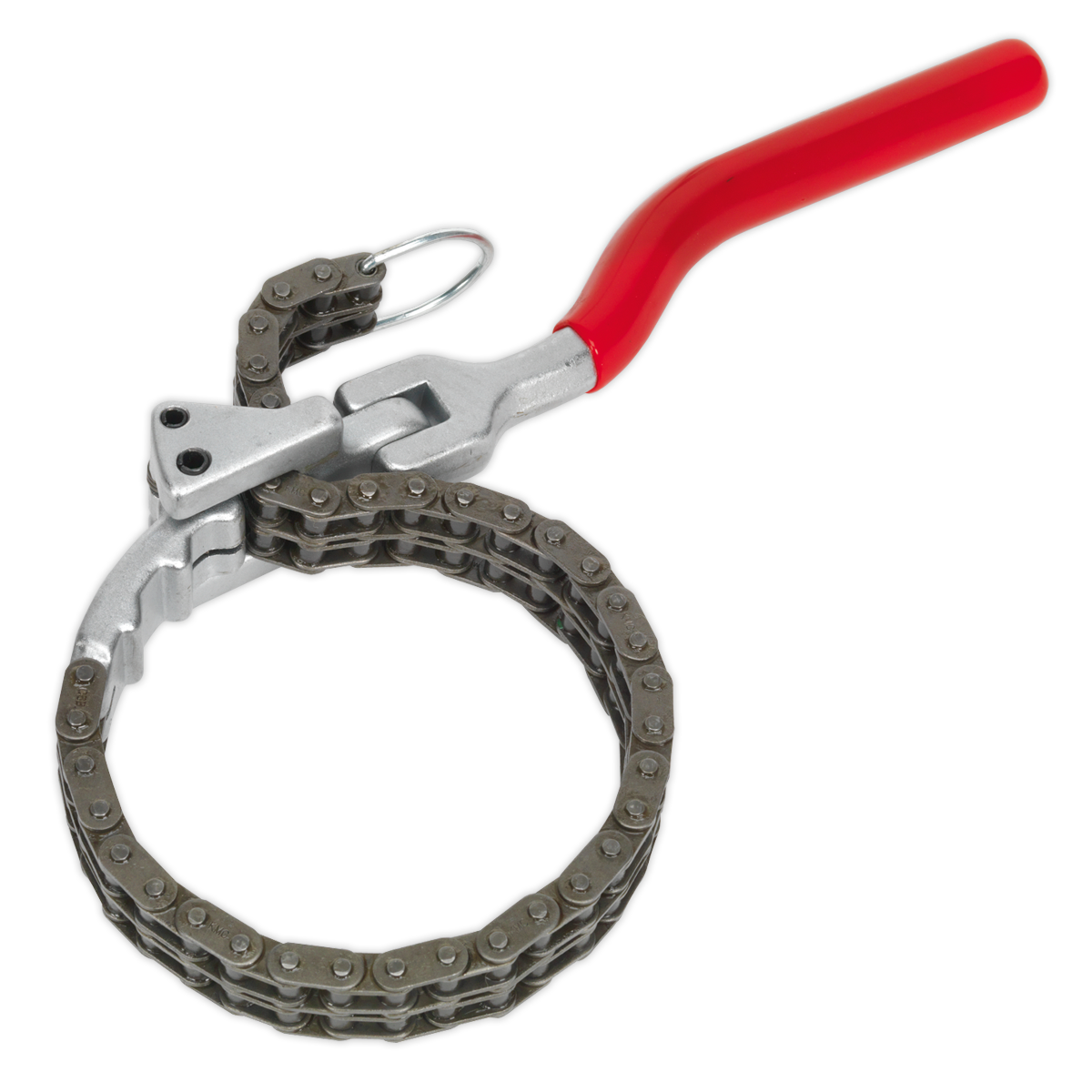 Sealey Oil Filter Chain Wrench With Spring Locking Mechanism Ø60-105mm VS936