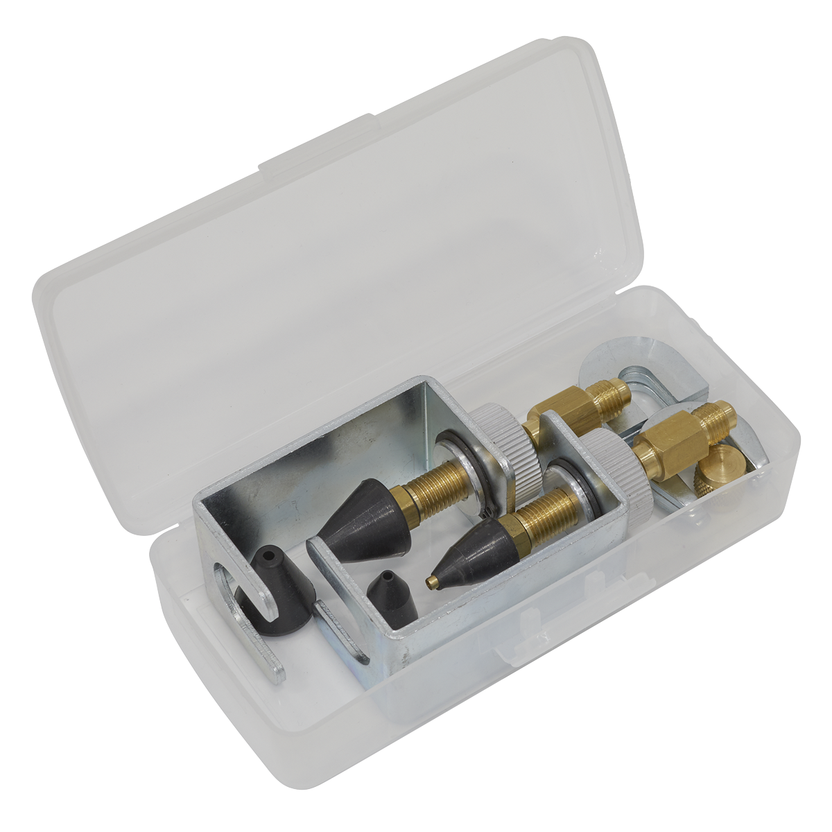 Sealey Air Conditioning AC Pressure Test Connector Kit 13 Pieces VSAC135