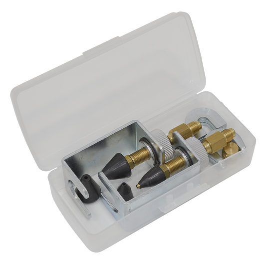 Sealey Air Conditioning AC Pressure Test Connector Kit 13 Pieces VSAC135
