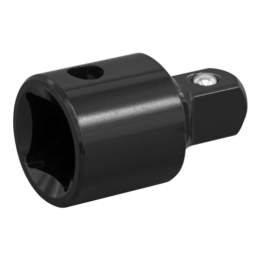 Sealey Impact Adaptor 1/2" Square Drive Female - 3/8" Square Drive Male AK5401