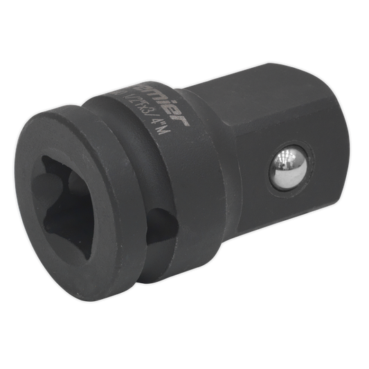 Sealey Impact Adaptor 1/2" Square Drive Female - 3/4" Square Drive Male AK5402