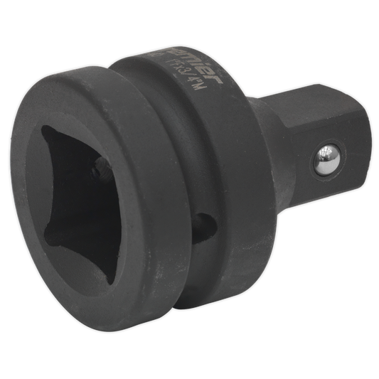 Sealey Impact Adaptor 1" Square Drive Female - 3/4" Square Drive Male AK5405