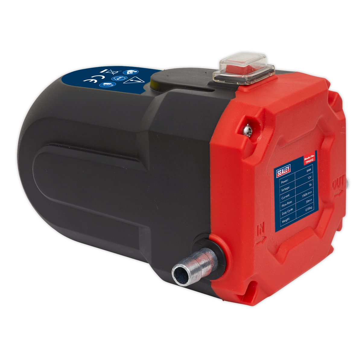 Sealey Oil Transfer Pump 12V Portable + Hoses Accessories NOT For Petrol TP9312