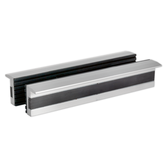 Sealey Soft Jaws For Vices Aluminium Body With Soft Rubber Front - 150mm VSJ150