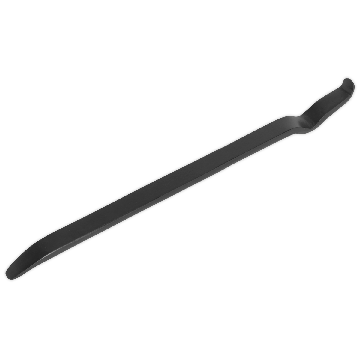 Sealey Tyre Lever With Hook & Taper Ends 600mm Length Heavy Duty Black VSTL10