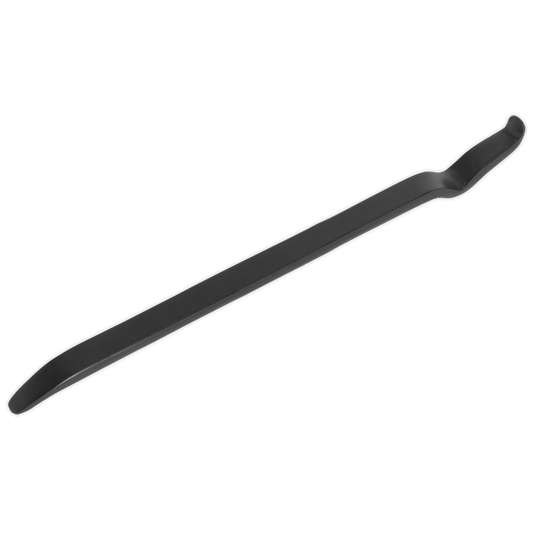 Sealey Tyre Lever With Hook & Taper Ends 600mm Length Heavy Duty Black VSTL10