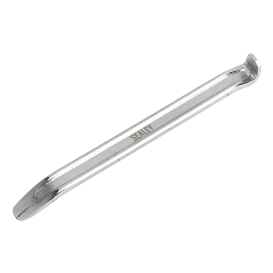 Sealey Tyre Lever With Hook & Taper Ends Hardened Carbon Steel 300mm VSTL300