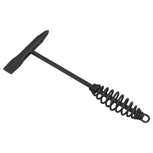 Sealey Welding Chipping Hammer With Chisel Face & Sprung Handle Pointed End
