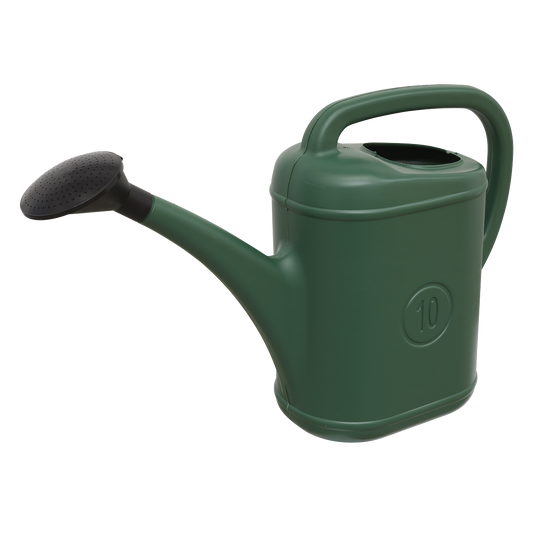 Sealey 10L Plastic Watering Can With Easy Carry Handle & Detachable Rose WCP10
