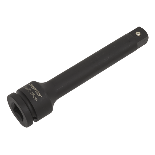 Sealey Impact Extension Bar 200mm 3/4" Square Drive Drop-Forged Steel AK5507