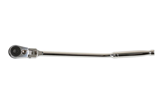 LASER 7065 Reversible Ratchet Long 3/8" Drive Chrome Vanadium Steel 80 Teeth