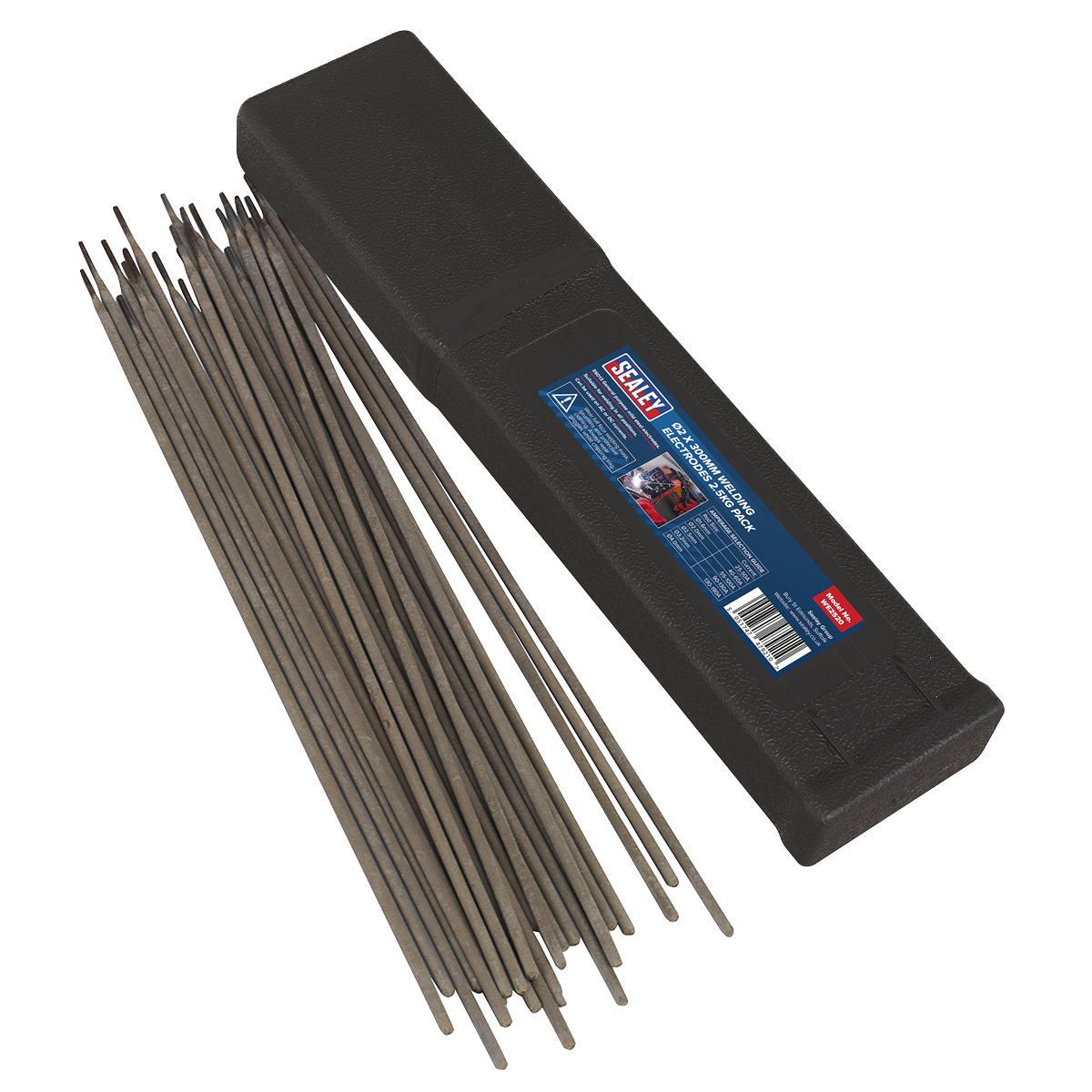 Sealey Welding Electrodes Rods 2.0 x 300mm 2.5kg Pack For General Purpose WE2520