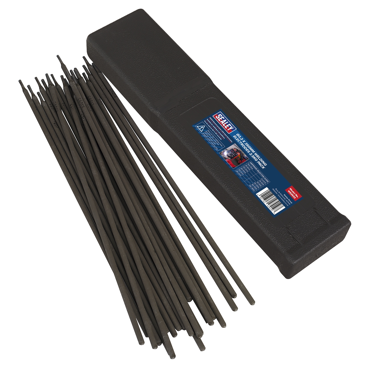 Sealey Welding Electrodes Rods 3.2 x 350mm 2.5kg Pack For General Purpose WE2532