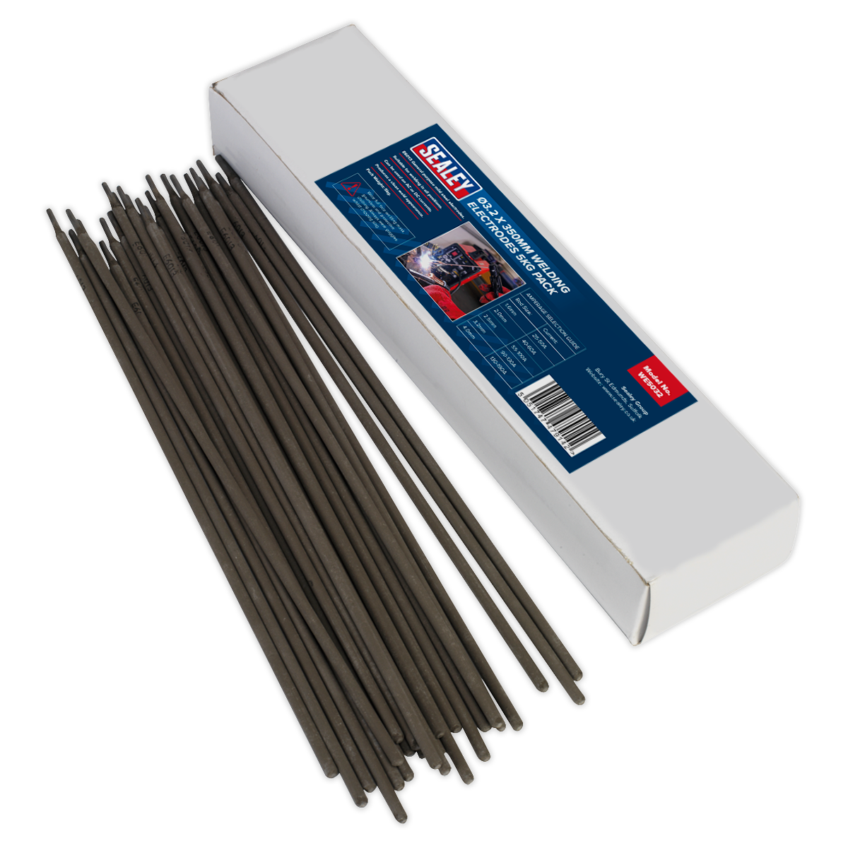 Sealey Welding Electrodes 3.2 x 350mm 5.0kg Pack BS EN 757 Standard WE5032