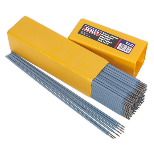 Sealey Welding Electrodes Rods Dissimilar Sheets Ø2.5 x 350mm 5kg Pack WED5025