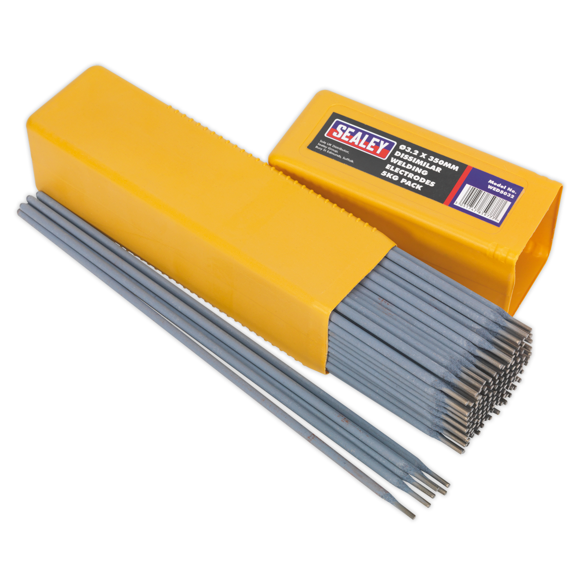 Sealey Welding Electrodes Rods Dissimilar Sheets Ø3.2 x 350mm 5kg Pack WED5032