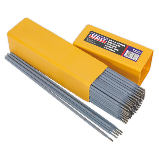 Sealey Welding Electrodes Rods Dissimilar Sheets Ø3.2 x 350mm 5kg Pack WED5032