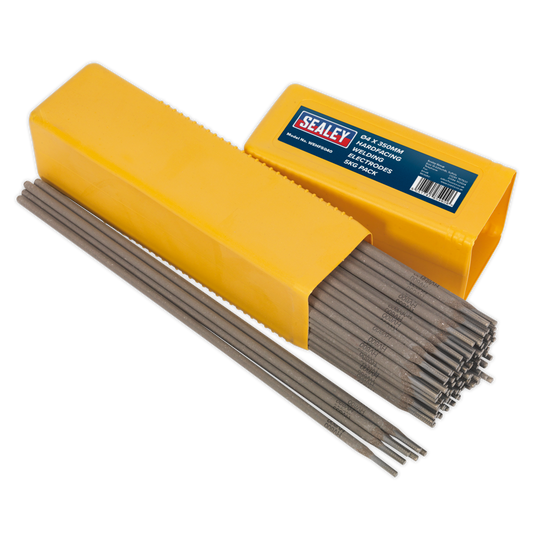 Sealey Welding Electrodes Rods Hardfacing Ø4 x 350mm 160A 5kg Pack WEHF5040
