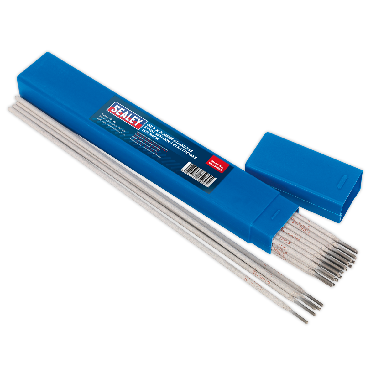 Sealey Welding Electrodes Stainless Steel Ø2.5 x 350mm 1kg Pack WESS1025