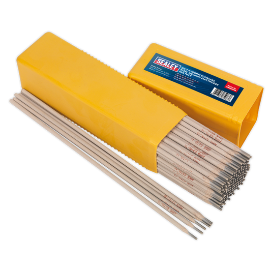 Sealey Welding Electrodes Rods Stainless Steel Ø3.2x350mm 100A 5kg Pack WESS5032