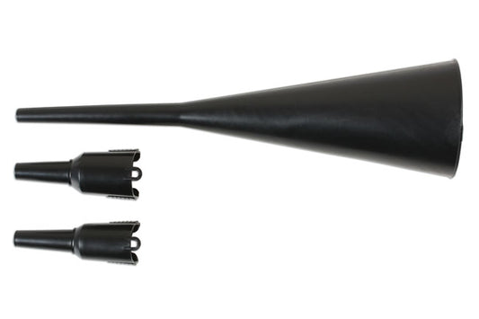 LASER 7074 3 Pieces Funnel Set Slim Line & Clip On Funnels For Auto Use