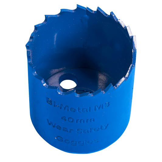 Sealey HSS Hole Saw Blade From Bi-Metal M3 Steel With Milled Teeth 40mm WHS40