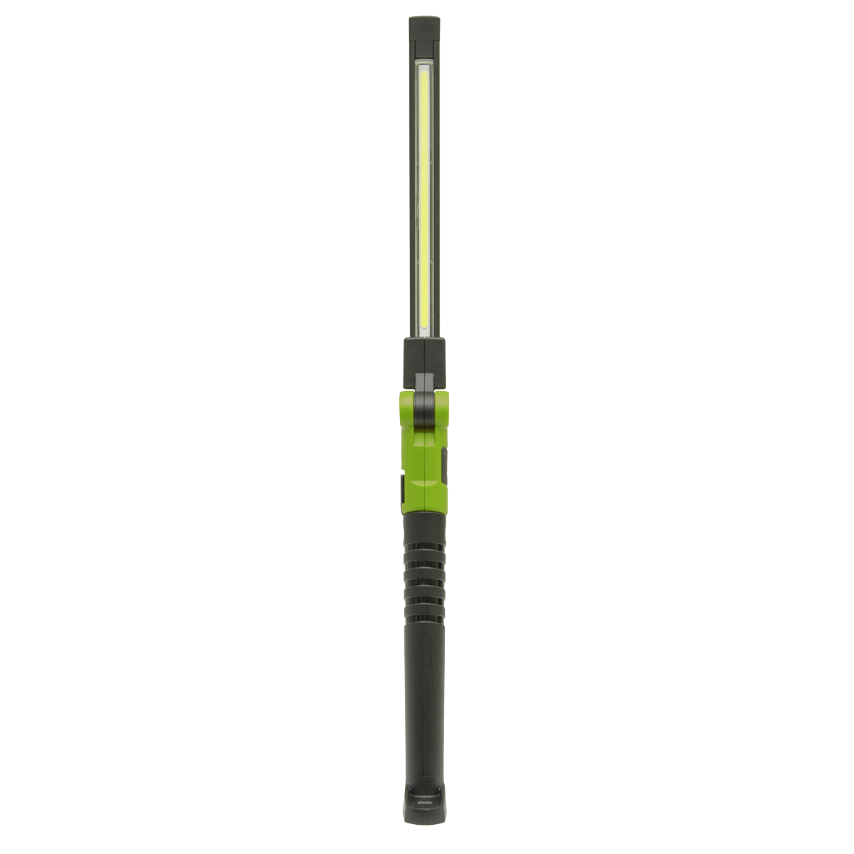 Sealey Rechargeable Slim Folding Pocket Light 2 COB + 1 SMD LED - Green LED01G