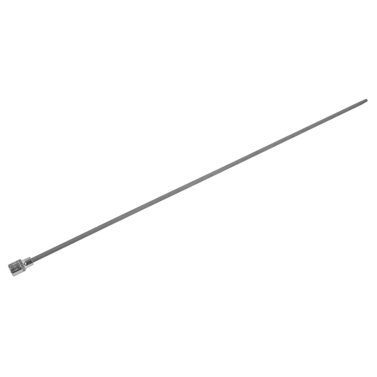 Sealey Spline Socket Bit Extra-Long M8 x 800mm 1/2" Square Drive Silver AK5535