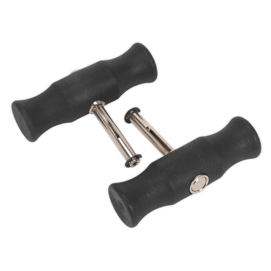 Sealey Wire Grip Handles With Heat Treated Chromed Steel Shafts - Pair WK0512