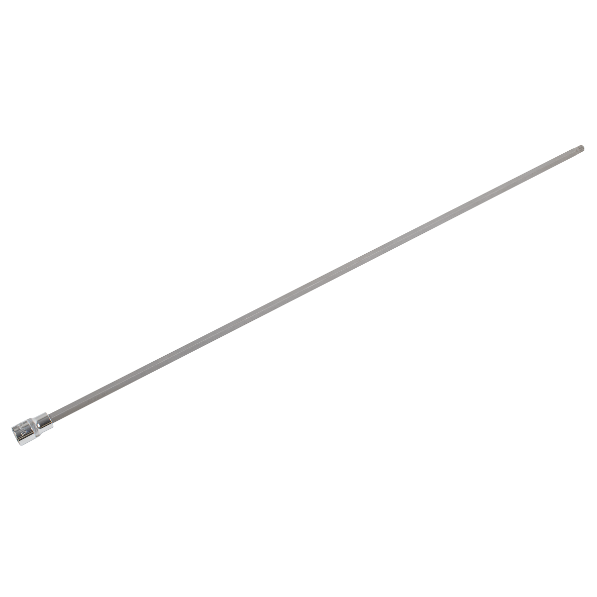 Sealey Spline Socket Bit Extra-Long M10 x 800mm 1/2" Square Drive AK5536