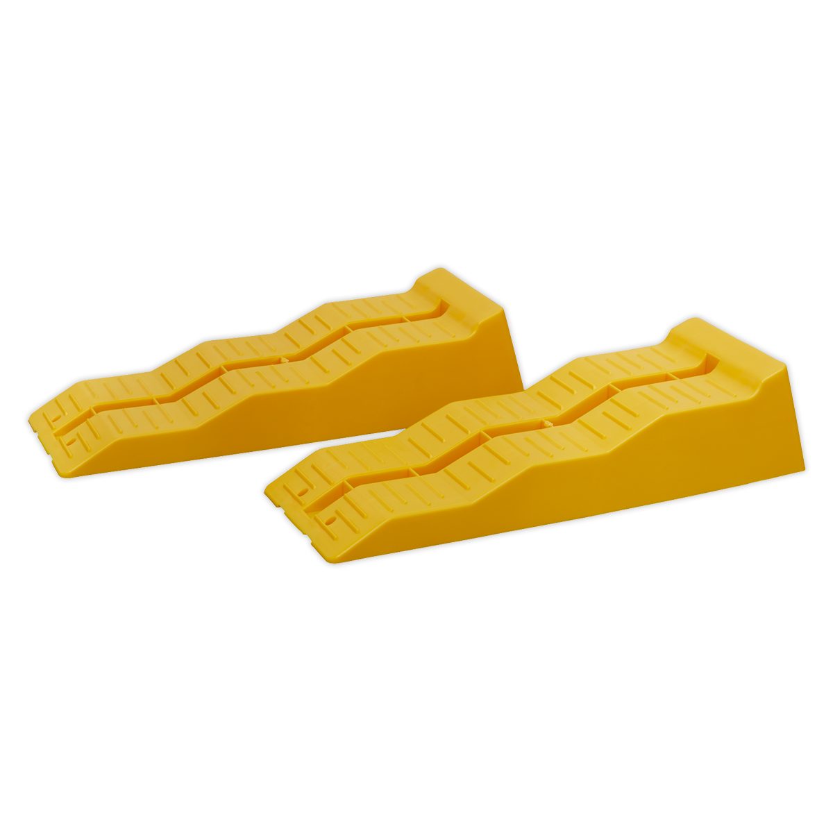 Sealey Levelling Ramps Three Stage 2.5 Tonne Cap per Ramp 5 Tonne Cap WL301