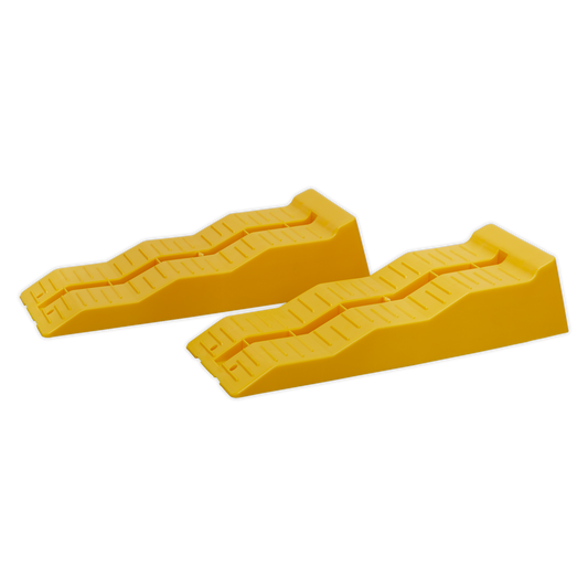 Sealey Levelling Ramps Three Stage 2.5 Tonne Cap per Ramp 5 Tonne Cap WL301