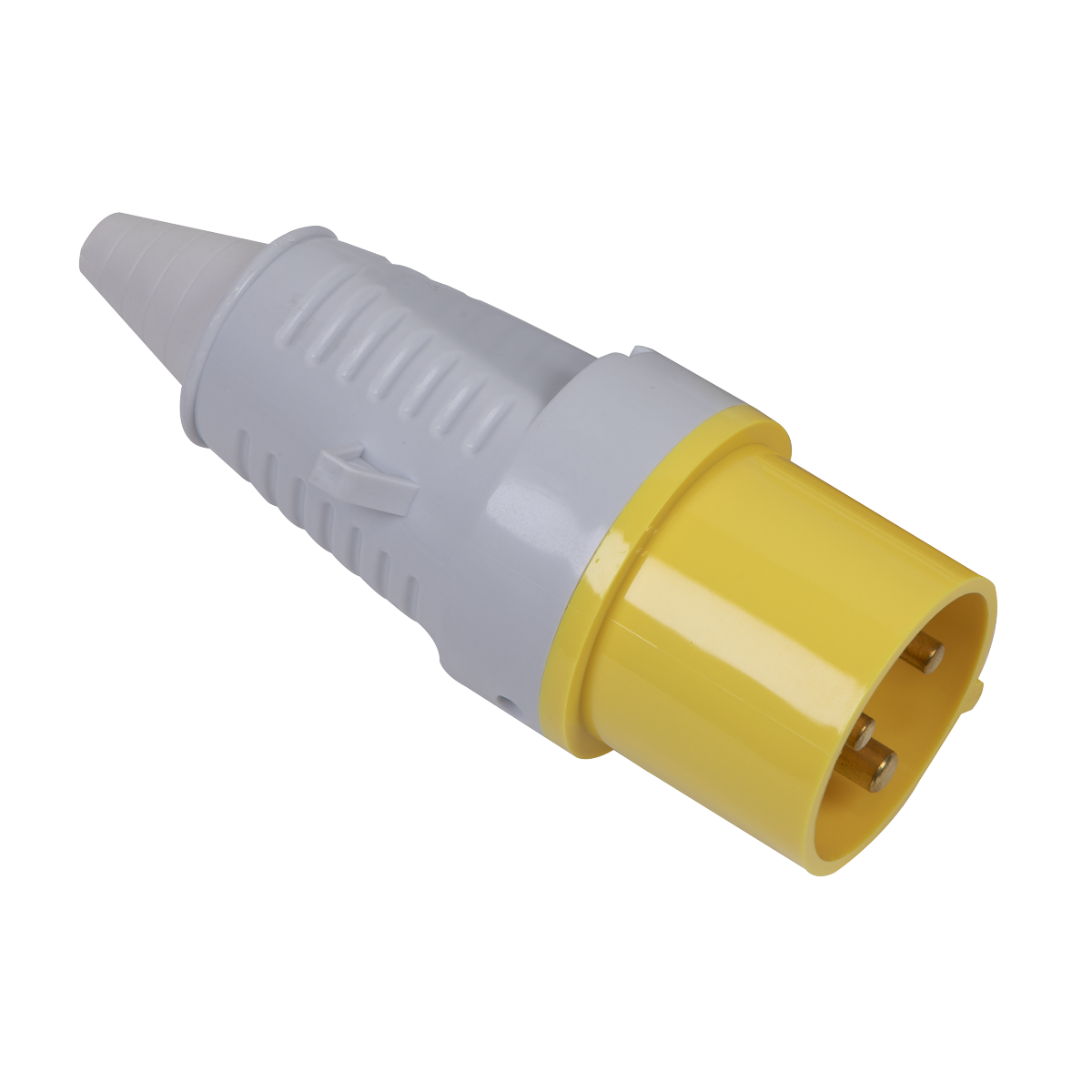 Sealey 110V 32A 2P+E Plug Connector IP44 Rated Yellow Industrial Socket WP11032