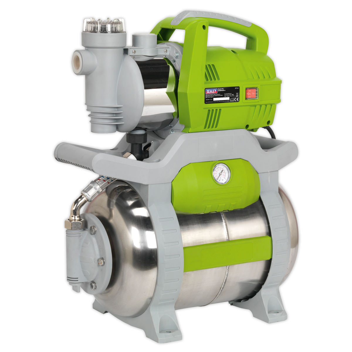 Sealey Surface Mounting Booster Pump Stainless Steel 55L/min 230V WPB062S